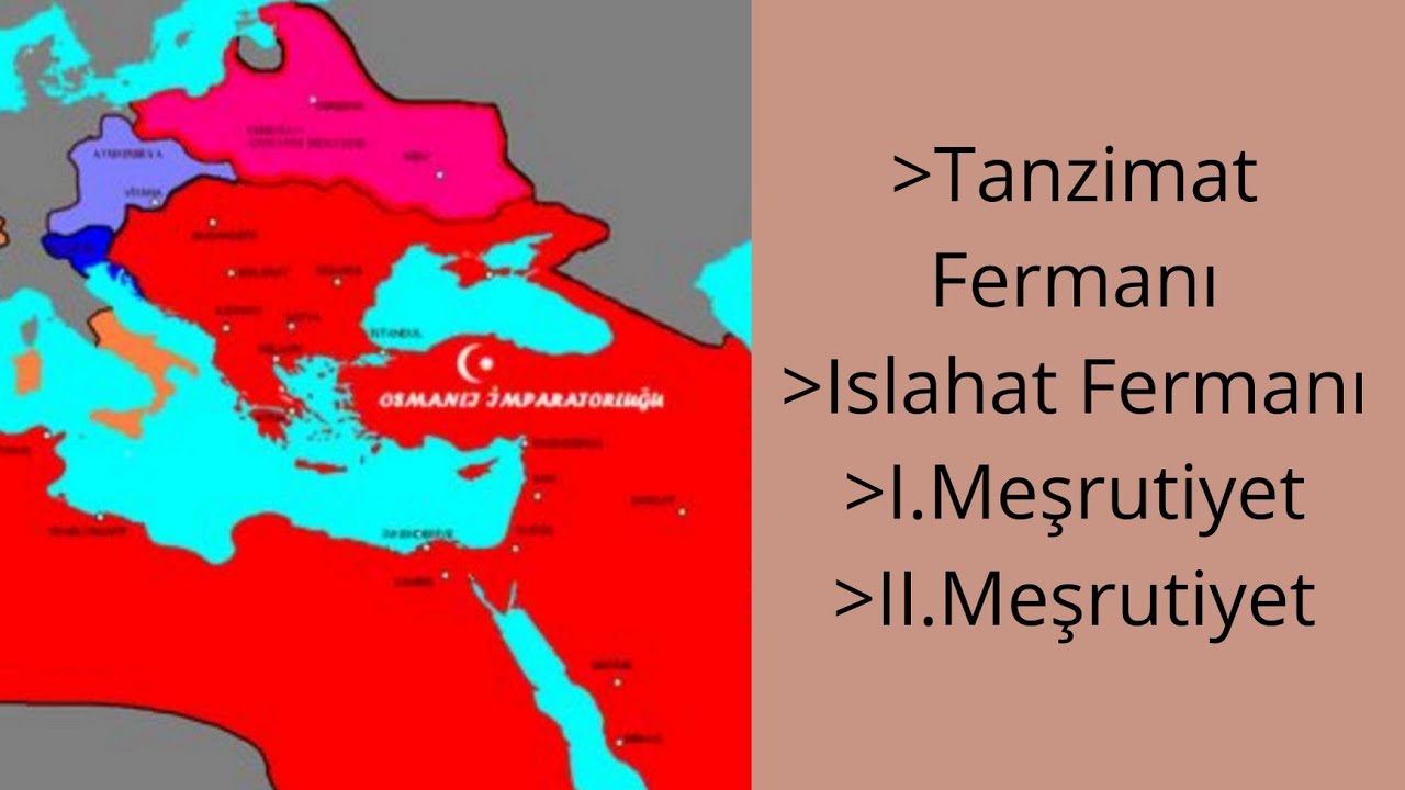 Tanzimat ve ıslahat fermanlarının ortak amacı nedir? - Kapak Görseli